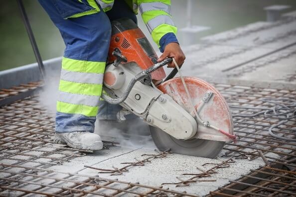 Cięcie betonu zbrojonego