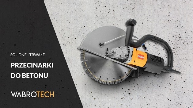 Przecinarki do betonu w ofercie sklepu WABROTECH