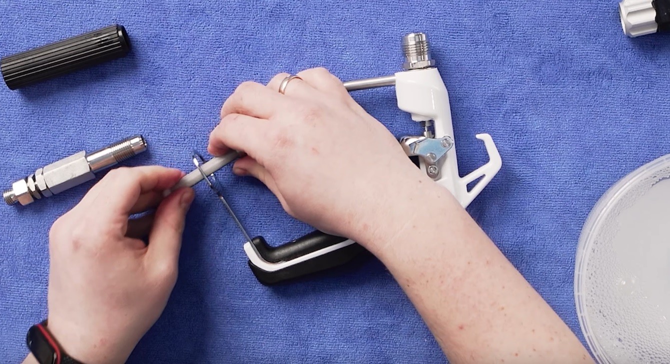 Czyszczenie filtra siateczkowego