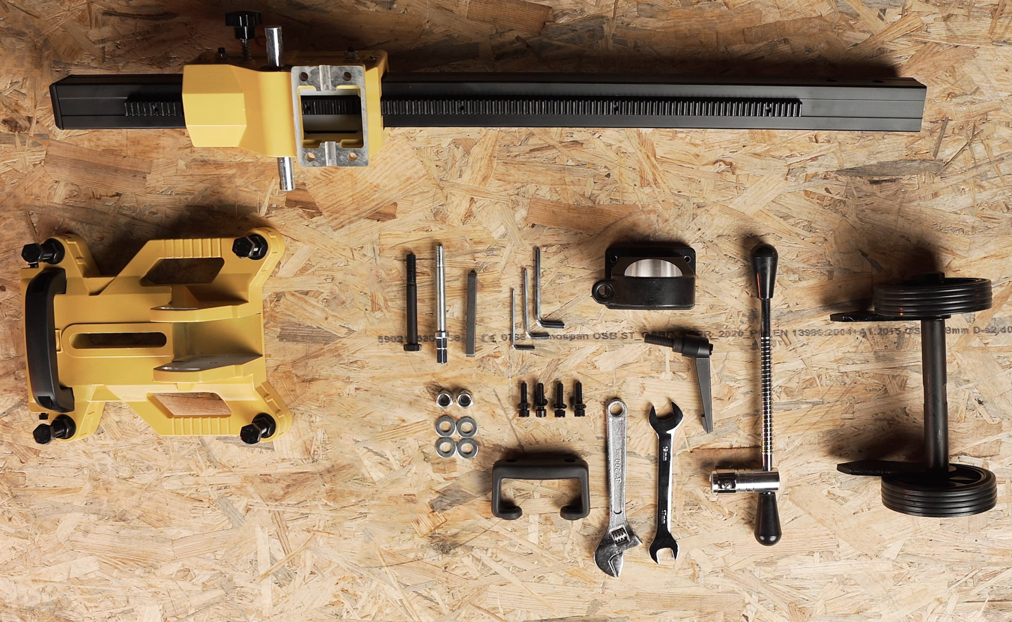 Zestaw montażowy statywu poziomego WABROTECH WT45S