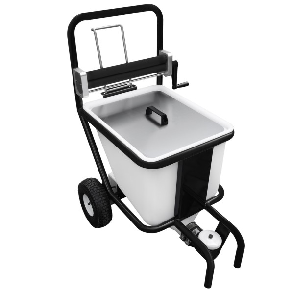 Zbiornik koszowy na farbę i szpachlę 60 l