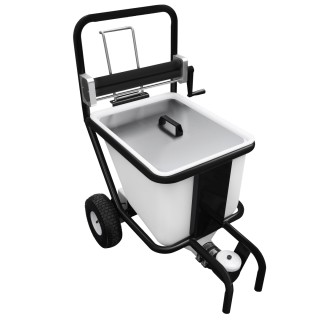 Zbiornik koszowy na farbę i szpachlę 60 l