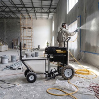 Zbiornik koszowy na farbę i szpachlę 60 l