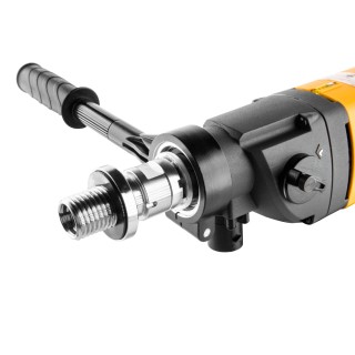 Wiertnica ręczna WABROTECH WT160/2PD z uchwytem zamontowanym poziomo