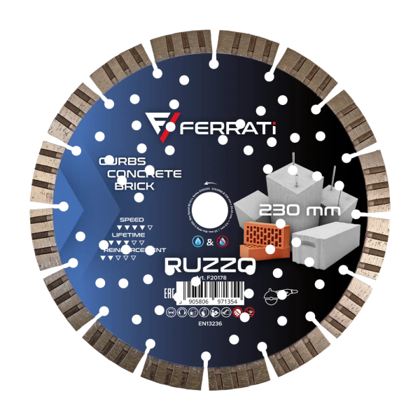 Tarcza diamentowa Ferrati RUZZO 230mm