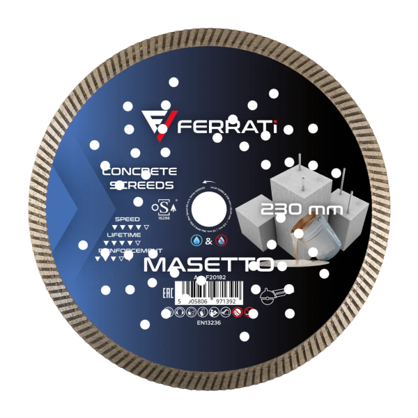 Tarcza diamentowa Ferrati MASETTO 230 mm