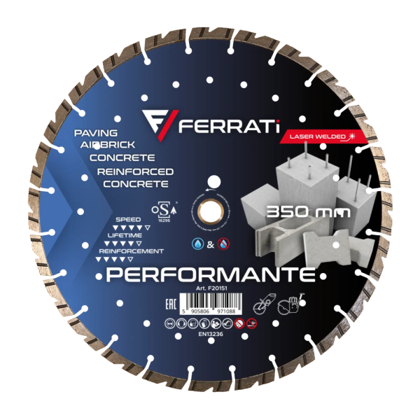 Tarcza Tarcza diamentowa Ferrati PERFORMANTE 350 mm