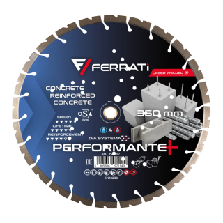 Tarcza diamentowa Ferrati PERFORMANTE PLUS 350 mm