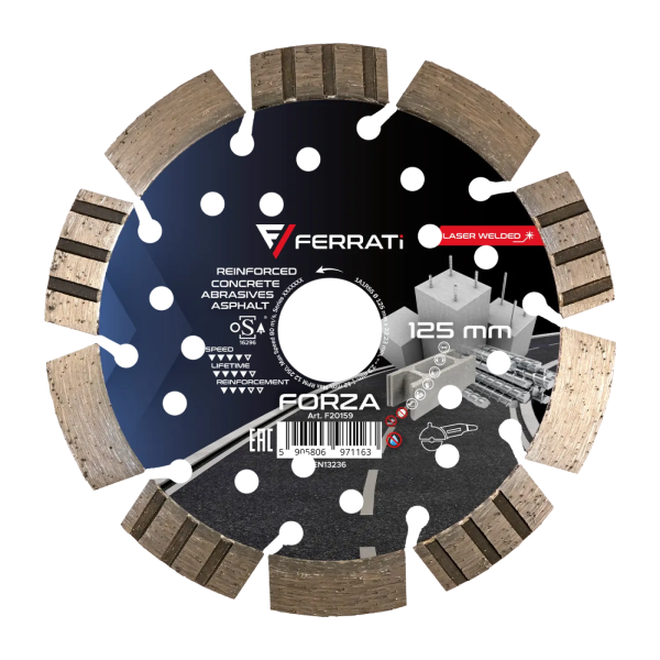 Tarcza Tarcza diamentowa Ferrati FORZA 125 mm