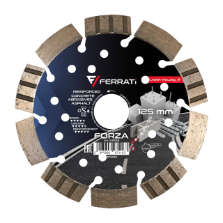Tarcza diamentowa Ferrati FORZA 125 mm