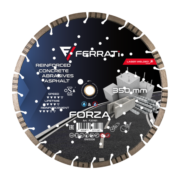 Tarcza diamentowa Ferrati FORZA 350 mm