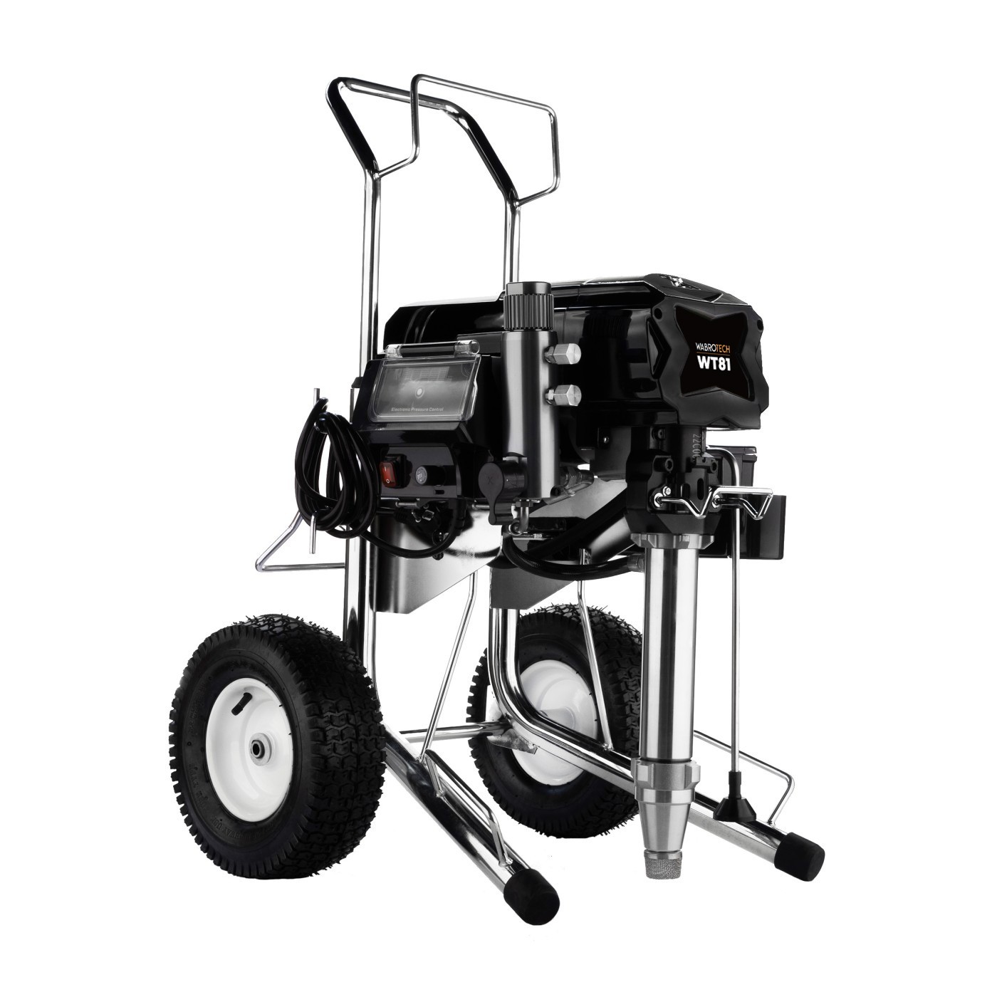 Agregat malarsko-tynkarski WABROTECH WT81 - widok boczny 